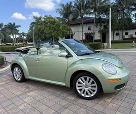 VOLKSWAGEN NEW BEETLE CABRIOLET 2008 BEETLE-NEW SE