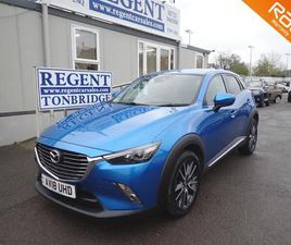 2018 MAZDA CX-3 2.0 SKYACTIV-G SPORT NAV SUV 5DR PETROL MANUAL EURO 6 (START/STOP)