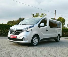RENAULT TRAFIC 1.6DCI 145KM EU PASSENGER -9 OSÓB -NOW: ROZRZĄD I SPRZĘGLO 2-MAS GOCZALKOWICE-ZDRÓJ