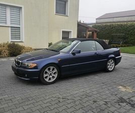 BMW E46 320CI CABRIO FACELIFT R6 MYSTICBLAU GOSTYŃ • OLX.PL