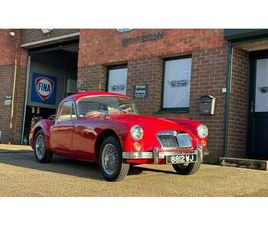MG A 1960 MG MGA ROUGE MANUEL, 4 VITESSES CONDUITE À DROITE IN...