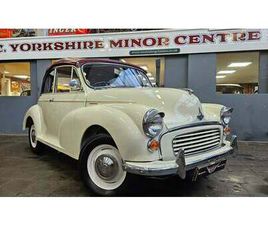 1968 SUPERB SHOW STANDARD MAT VIN MORRIS MINOR TOURER OEW A VENDRE