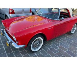 SUNBEAM ALPINE 1962 SUNBEAM ALPINE ROUGE MANUEL, 4 VITESSES CONDUITE À G...