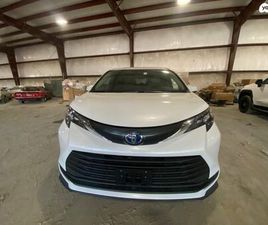 TOYOTA SIENNA 4X2 XLE היברידי אוט׳ מיניוואן / MPV 8 מק 5 דל 2.5 (189 כ״ס)