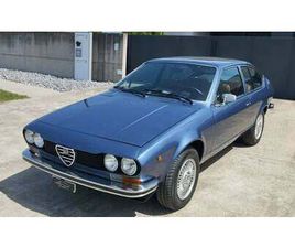 ALFA ROMEO ALFETTA 1975 ALFA ROMEO ALFETTA BLEU MANUEL CONDUITE À GAUCHE IN...