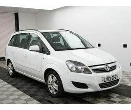 VAUXHALL ZAFIRA 2013 VAUXHALL ZAFIRA 1.6 EXCLUSIV