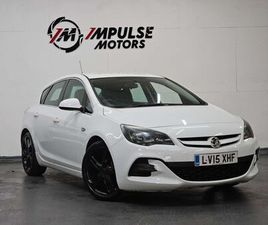 VAUXHALL ASTRA 2015 VAUXHALL ASTRA 1.6 LIMITED EDITION