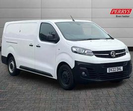 2022 VAUXHALL VIVARO 2900 1.5D 100PS DYNAMIC H1 VAN PANEL VAN DIESEL MANUAL