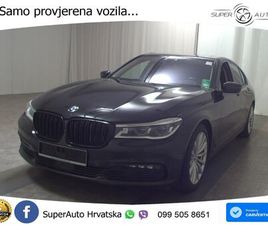 BMW SERIE 7 750D XDRIVE BMW 750D XDRIVE AUT. 400 KS, PANO+360+HEAD+GR SJED+PARK+MASAŽA, 2017 GOD.