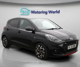 HYUNDAI SATELLITE HYUNDAI I10 1.0 T-GDI N LINE HATCHBACK 5DR PETROL MANUAL EURO 6 (S/S) (100 PS) LANE ASSIST,SATELLITE NAVIGATI HATCHBACK 2022, 10913 MILES, £12600 - 32991832 - E