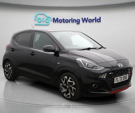 HYUNDAI SATELLITE HYUNDAI I10 1.0 T-GDI N LINE HATCHBACK 5DR PETROL MANUAL EURO 6 (S/S) (100 PS) LANE ASSIST,SATELLITE NAVIGATI HATCHBACK 2022, 10913 MILES, £12800 - 32991832 - E