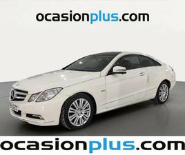 MERCEDES-BENZ E 220 CDI COUPE BLUE EFFICIENCY AVANTGARDE (170 CV) PAQUETE AMG