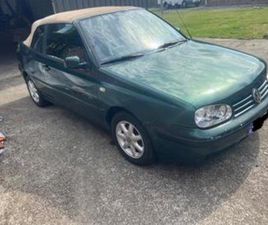 VOLKSWAGEN GOLF CABRIOLET ② VOLKSWAGEN GOLF 4 CABRIO 1.9 TDI – GEKEURD & CAR-PASS! — VOLKSWAGEN — 2EMEMAIN