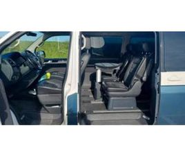 VOLKSWAGEN TRANSPORTER T6 ② À VENDRE VW MULTIVAN T6 DSG 2016 130000KM BICOLORE — VOLKSWAGEN — 2EMEMAIN