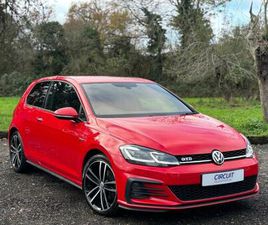 2017 VOLKSWAGEN GOLF 2.0 TDI GTD 184BHP RED 3 DOOR MK7.5 FACELIFT FSH ULEZ