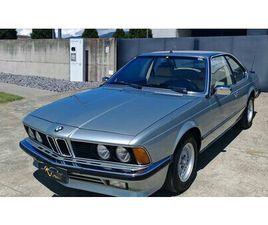 BMW SERIE 6 1981 BMW 6 SERIES BLEU MANUEL, 5 VITESSES CONDUITE À GAUC...