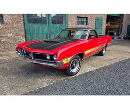 FORD RANCHERO 1970 FORD RANCHERO ROUGE MANUEL, 3 VITESSES CONDUITE À GA...