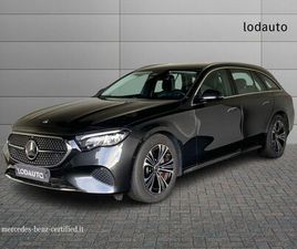 MERCEDES-BENZ CLASSE E STATION WAGON ALL-TERRAIN 220 D ADVANCED 4MATIC AUTO DEL 2024 USATA A BERGAMO