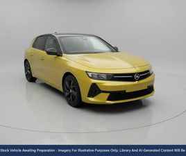 VAUXHALL ASTRA 2022 VAUXHALL ASTRA 1.2 TURBO GS LINE HATCHBACK AUTO