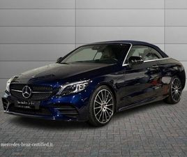 MERCEDES CLASSE C CABRIOLET C 300 MERCEDES-BENZ CLASSE C CABRIO 300 D AUTO CABRIO PREMIUM PLUS DEL 2023 USATA A BOLOGNA