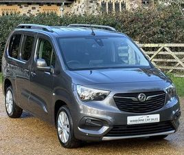 VAUXHALL COMBO 2020 VAUXHALL COMBO LIFE 1.5 ELITE XL