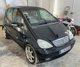 2003 MERCEDES-BENZ A-CLASS A210 EVOLUTION 5DR AUTO HATCHBACK PETROL AUTOMATIC