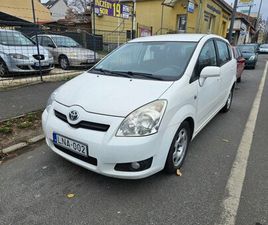 TOYOTA COROLLA VERSO TOYOTA COROLLA VERSO 7 SZEMÉLY HOROG!