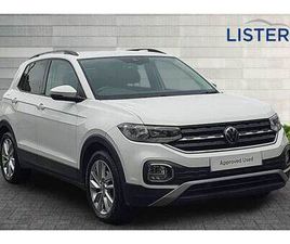VOLKSWAGEN T-CROSS 2022 VOLKSWAGEN T-CROSS 1.0 TSI 110 ACTIVE 5DR SUV PETROL MANUAL