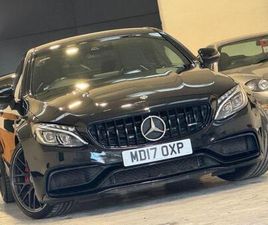 MERCEDES-BENZ C CLASS 4.0 C63 V8 BITURBO AMG S (PREMIUM) COUPE 2DR PETROL SPDS MCT EURO 6 (START/STOP) ...