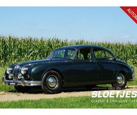JAGUAR MARK 2 JAGUAR MARK II - 3.4 LITRE |6 CILINDER |210 PK |AUTOMAAT |OUDERE RESTAURATIE | MOOIE STAAT |BEIGE LEDER | Z