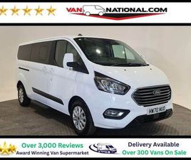 FORD TOURNEO CUSTOM 2020 FORD TOURNEO CUSTOM 2.0 320 ECOBLUE ZETEC 105 BHP LWB MINIBUS WET BELT REPLACED MINIBUS DIES...
