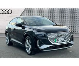 2025 AUDI Q4 E-TRON SPORTBACK 210KW 45 82KWH S LINE 5DR AUTO [LEATHER]