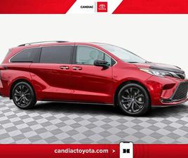 TOYOTA SIENNA XSE FWD - TOIT OUVRANT - MAGS NOIR - CUIR