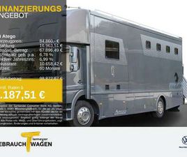 MERCEDES ATEGO 1229 L PFERDETRANSPORTER JACH WOMO