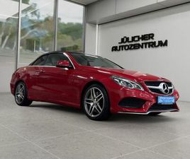 MERCEDES CLASSE E CABRIOLET E 500 MERCEDES-BENZ E 500 CGI CABRIO AUT. AMG-LINE, INSP. NEU