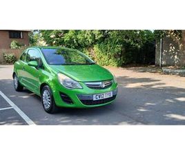 VAUXHALL CORSA 2012 VAUXHALL CORSA 1.0 ECOFLEX S 3DR HATCHBACK PETROL MANUAL