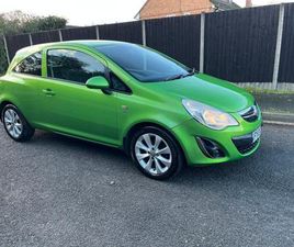 2013 VAUXHALL CORSA ACTIVE 1.4 ULEZ COMPLIANT