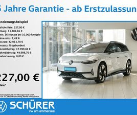 VOLKSWAGEN ID.7 TOURER ID.7 TOURER GTX 4MOTION AHK DCC 360° WÄRMEPUMPE