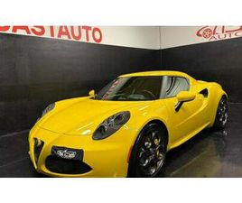 2018 ALFA ROMEO 4C JAUNE AUTOMATIQUE, 6 VITESSES IN ITALI...