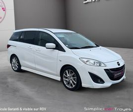 MAZDA 5 MAZDA MAZDA5 1.6 MZ-CD 115 7PL ELÉGANCE RÉGULATEUR CLIM AUTO 2IEME MAIN GARANTIE 12 MOIS