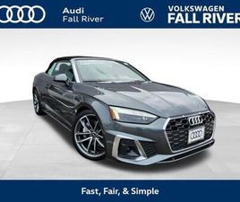 AUDI A5 CABRIO 45 TFSI CERTIFIED 2024 AUDI A5 PREMIUM PLUS 45 TFSI S LINE QUATTRO S TRONIC