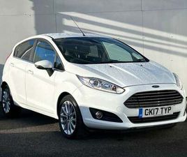 2017 FORD FIESTA 1.0T ECOBOOST TITANIUM X HATCHBACK 5DR PETROL POWERSHIFT EURO 6 (100 PS) HATCHBA...