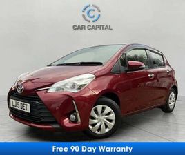 TOYOTA YARIS 2019 TOYOTA YARIS 1.5 VVT-I ICON TECH HATCHBACK 5DR PETROL CVT EURO 6 (111 PS) HATCHBACK PETROL A...