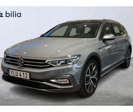 VOLKSWAGEN PASSAT VARIANT ALLTRACK 2.0 TDI 4M VÄRM COCKPIT DRAG 200HK
