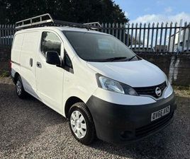 NISSAN NV200 EVALIA 2016 NISSAN NV200 1.5 DCI ACENTA VAN EURO 6 CAR DERIVED VAN DIESEL MANUAL