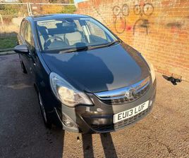 2013 VAUXHALL CORSA 1.2 SE 5DR HATCHBACK PETROL MANUAL