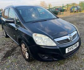 VAUXHALL ZAFIRA 1.6 16V DESIGN EURO 4 5DR