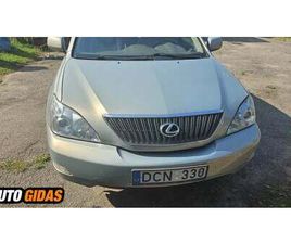 LEXUS RX RX 330 LEXUS RX 330 2004 M VISUREIGIS / KROSOVERIS | SKELBIMAS | 0138306053