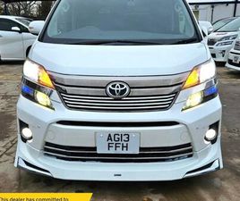 TOYOTA VELLFIRE 2013 TOYOTA VELLFIRE 3.5L-V6-GOLDEN EYES-DUAL SUNROOF-UPGRADED CAR-ULEZ/CAZ