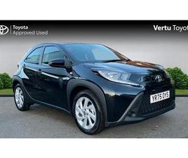 TOYOTA AYGO X 2025 TOYOTA AYGO X 1.0 VVT-I PURE 5DR PETROL HATCHBACK HATCHBACK PETROL MANUAL